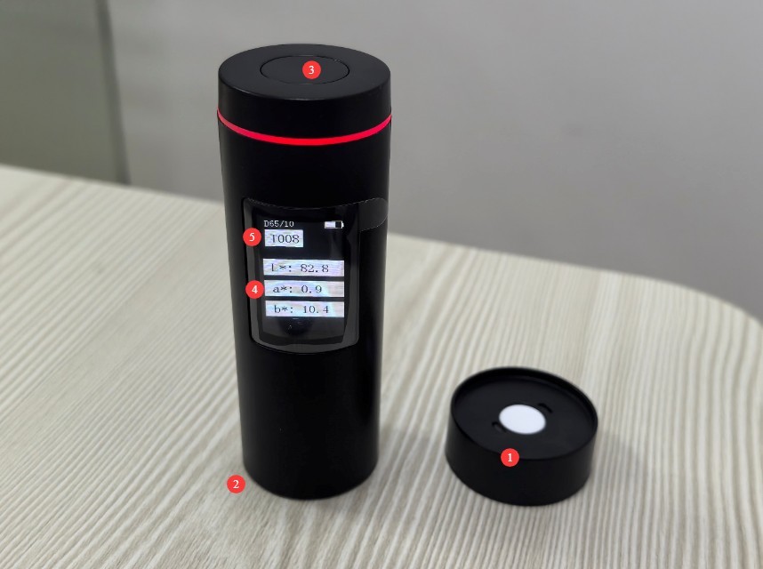 手持式色彩色差计操作使用说明书-图3