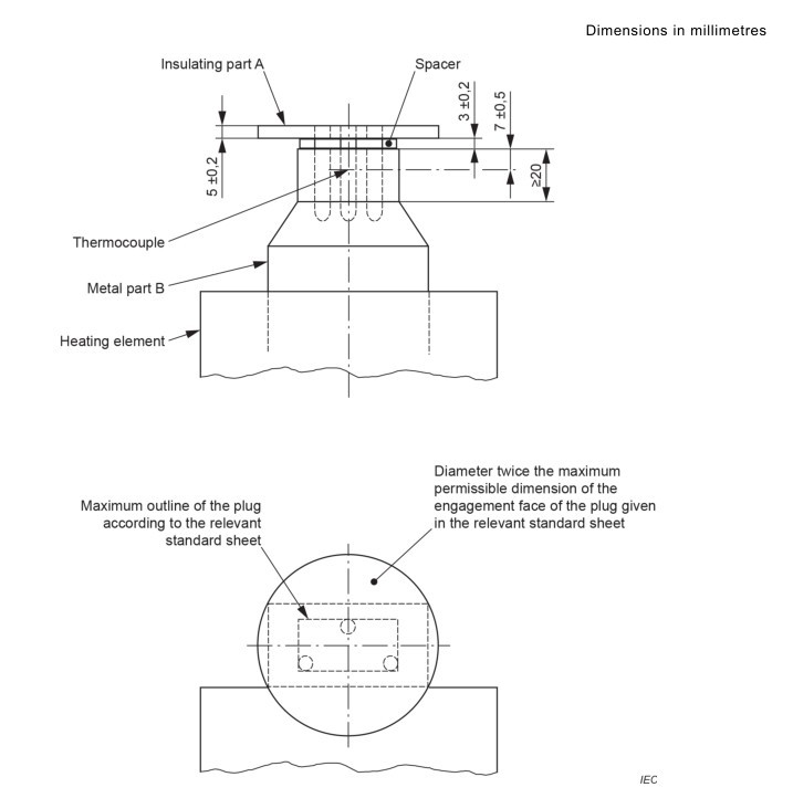 插头插销绝缘套耐非正常热试验装置使用说明书-图1