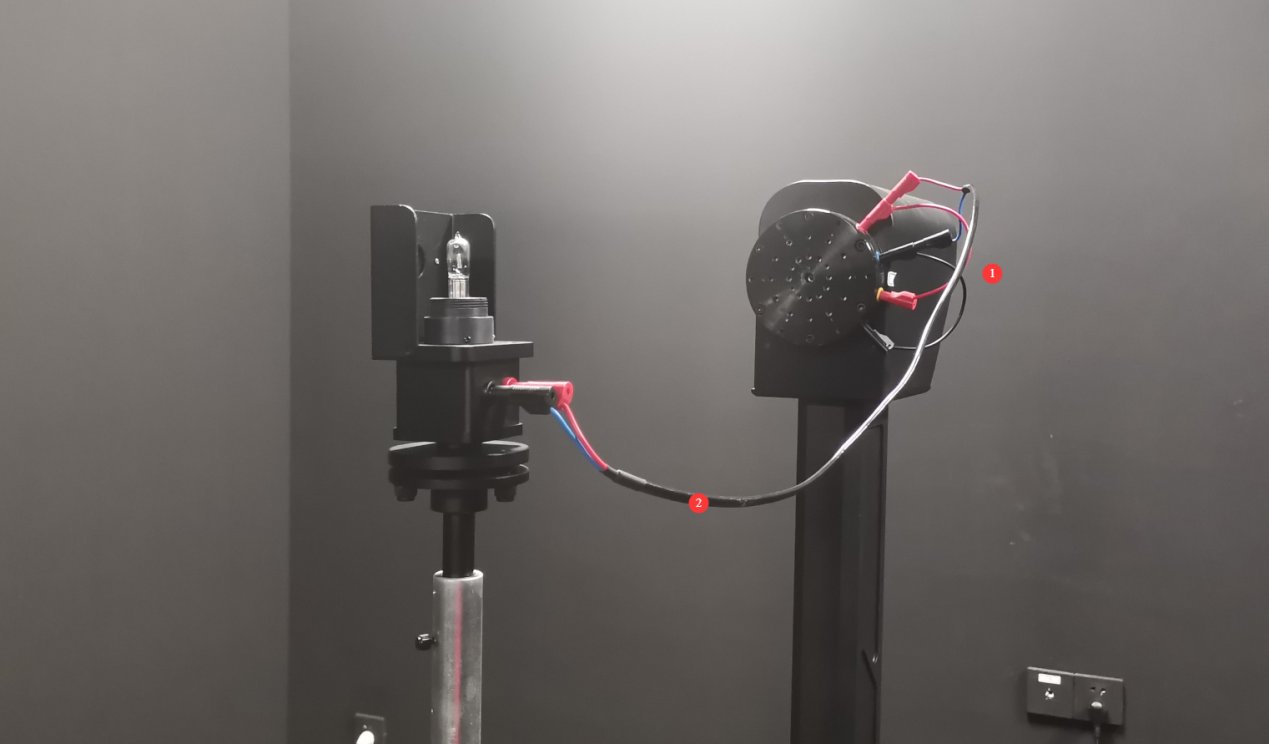 Goniofotometro per lampade automobilistiche e semaforiche - Figura 54